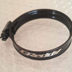 Collier de serrage GReddy noir double bourrelet – 48 à 65 mm